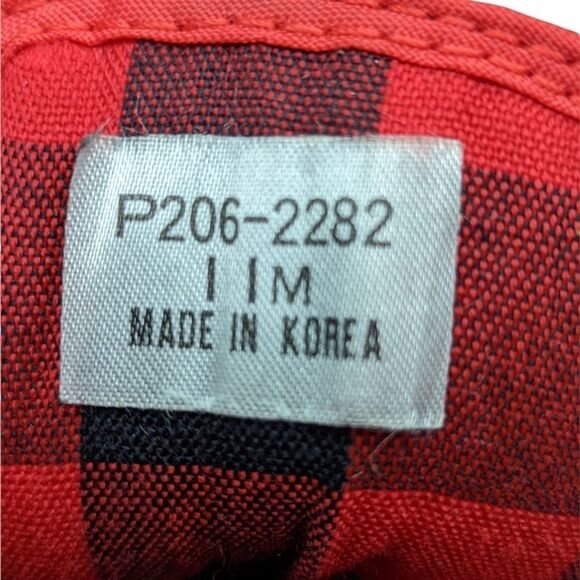 Eddie Bauer Men's Leather Duck Boots w/ Cushioned Red Flannel Inners SZ 11M - Picture 10 of 10